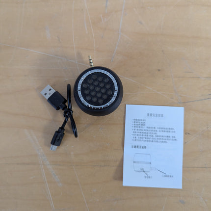 INTSUN Mini Portable Speaker, 3W Mobile Phone Speaker Line-in Speaker with Clear