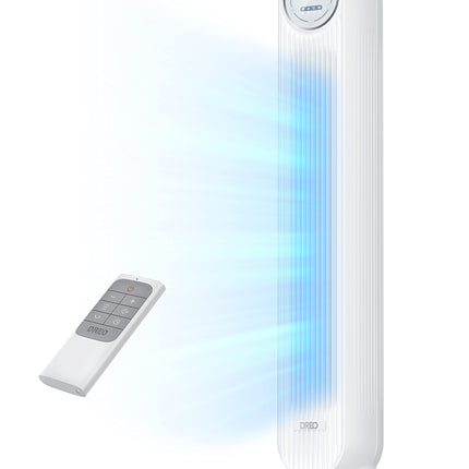 FAULTY Dreo Tower Fan for Bedroom, 25ft/s Velocity Quiet Floor Fan, 90° Oscillat