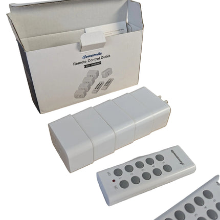 DEWENWILS Wireless Remote Control Outlet, Programmable and Expandable Electrical