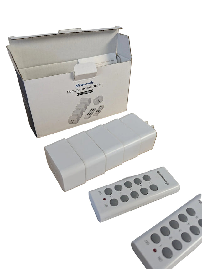 DEWENWILS Wireless Remote Control Outlet, Programmable and Expandable Electrical