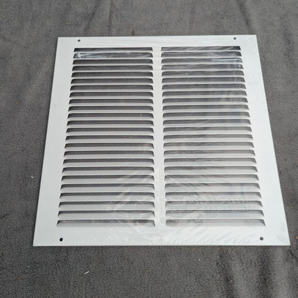VOISEN Return Air Grille,Fits 12x12 Duct Opening,Steel Return Vent Cover, White