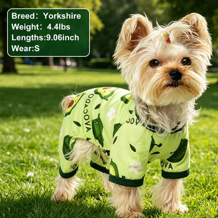 Dog Pajamas Pjs Summer Dog Clothes for Small Dogs Girl - Boy - Medium Size Dogs,