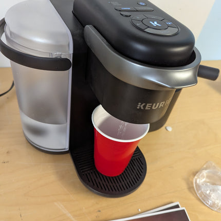 Keurig K-Café Single Serve K-Cup Pod Coffee, Latte and Cappuccino Maker, with Mi