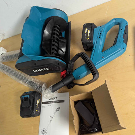 Cordless Snow Shovel, Electric Snow Blower, 26FT Throw Distance, Battery Snow Th