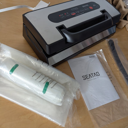 SEATAO VH5188 Automatic Vacuum Sealer Machine, 90kPa Multifunction Commercial Va