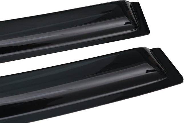 Lightronic Extra Durable Outside-Mount Auto Vent Window Visor, Fits 2015-2025 Fo