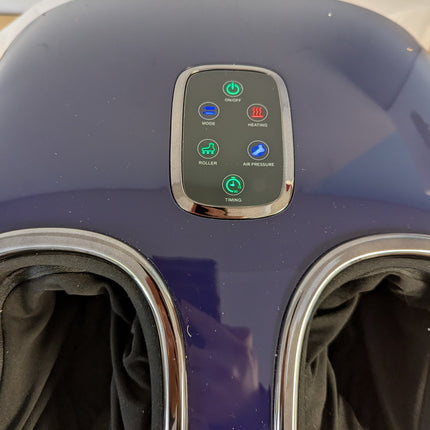 (Purple) Kainsati Shiatsu Foot Massager with Heat Feet Massager for Plantar Fasc