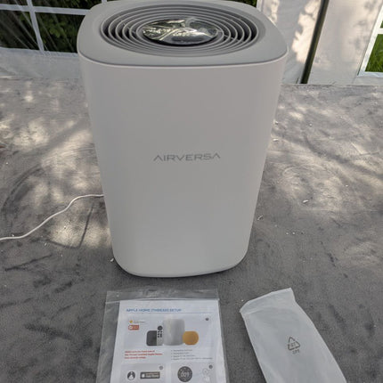 Airversa 𝗧𝗿𝘂𝗲 𝗛𝗘𝗣𝗔 𝗣𝗿𝗼 Air Purifier for Home Bedroom Large Room 1050