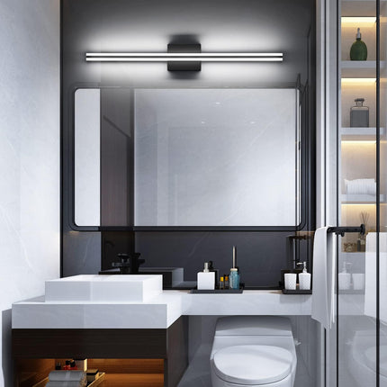 SOLFART Black Bathroom Vanity Light Fixtures Vanity Lights for Mirror Bathroom L