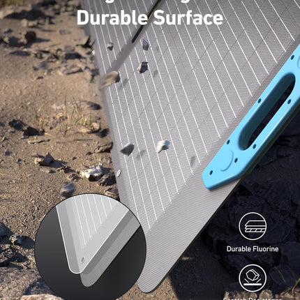 Anker SOLIX PS200 Solar Panel with Adjustable Kickstand, 200W Foldable Portable