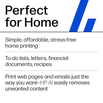 HP DeskJet 2827e Wireless All-in-One Color Printer, Instant Ink; Copier, Scanner