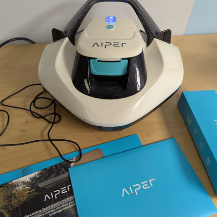 FAULTY AIPER Cordless Robotic Pool Cleaner, Pool Vacuum Lasts 90 Mins, LED Indic