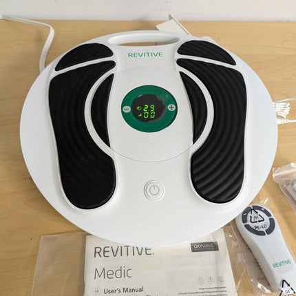 REVITIVE Medic Circulation Booster actively improves circulation • reduces pain