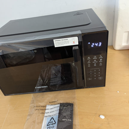 Chefman 1.1 Cu Ft Countertop Microwave Oven, 1000W, 10 Power Levels