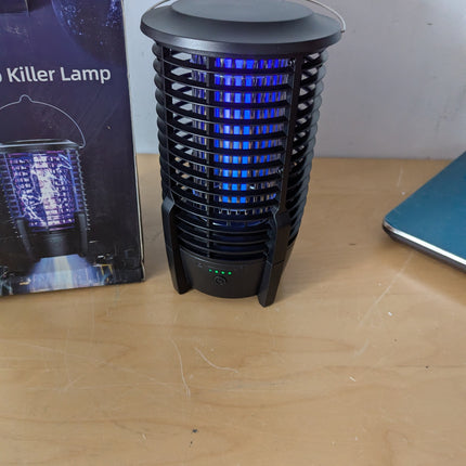 Solar Bug Zapper Indoor, 3 in 1 UV Mosquito Killer Lamp, 4000mAh 4200V Electric
