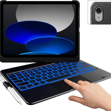 typecase Touch Keyboard Case for iPad 11th 10th Generation (11" 2025, A16 & 10.9