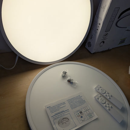 LED Flush Mount Ceiling Light Fixture,Round 20Inch 40w 4350lm 3000k,4000k,6000k