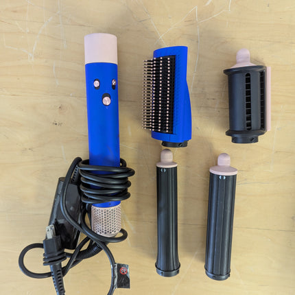 Dyson Airwrap Multi-Styler Long Special Holiday Edition, Blue/Pink, 4 Attachments (No Firm or Bristle Brush)