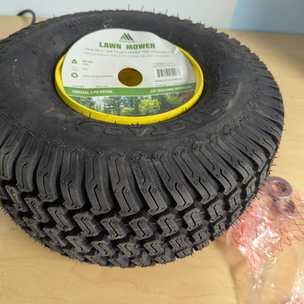 Marastar Front Tire Assembly Replacement, 15" x 6"