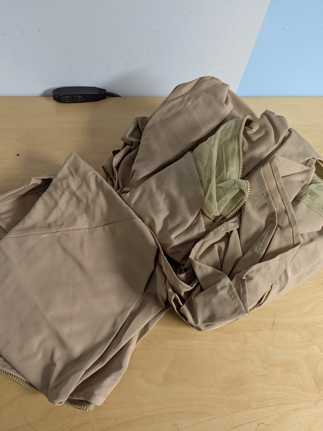 Flexzion Gazebo Cover Replacement Canopy Top 10x10 Ft (3m x 3m) - Double Tier To