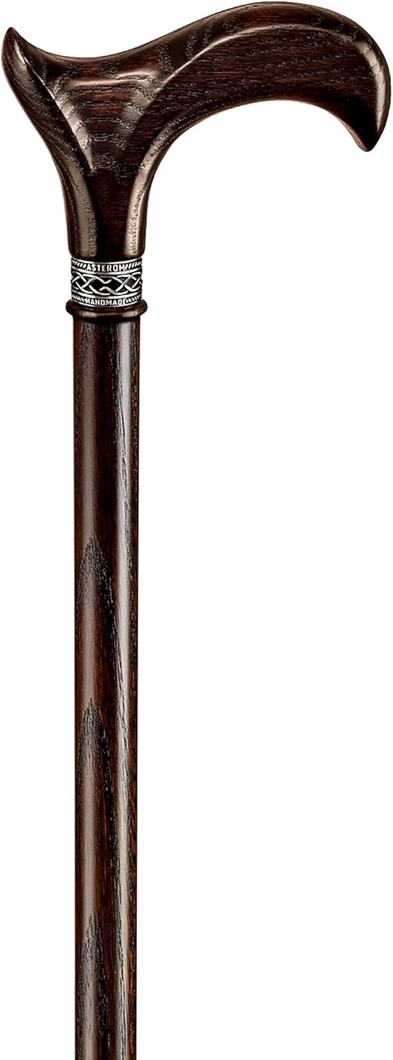 Asterom Walking Cane - Handmade, Ergonomic, Wooden - Canes for Men, Cane for Wom