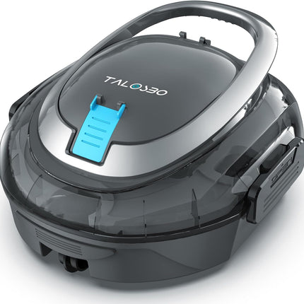 TALOSBO S2 Cordless Pool Robot, Double Filtration Wireless Pool Vacuum Cleaner, 90 Min Battery, Self-Parking, 1928 GPH