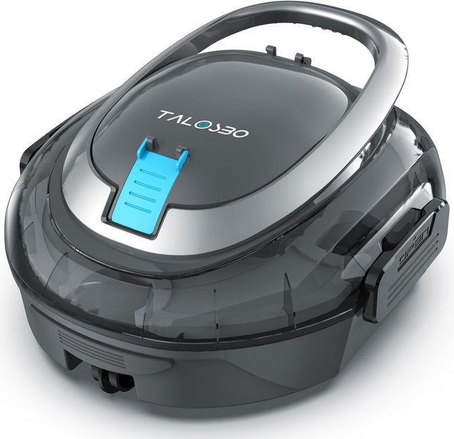 TALOSBO S2 Cordless Pool Robot, Double Filtration Wireless Pool Vacuum Cleaner, 90 Min Battery, Self-Parking, 1928 GPH