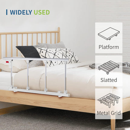 CanFord Bed Rails for Elderly Adults Safety, Folding Bedside Assist Rail Handle,