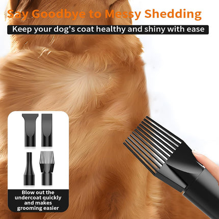 Upgraded Dog Dryer,Quick Dry Dog Grooming Dryer Blower Professional,Noise Reduct