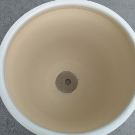 SUNPOTFOR Plant Pot 12 inch - Ceramic Pot for Plants Indoor Outdoor Large Plante