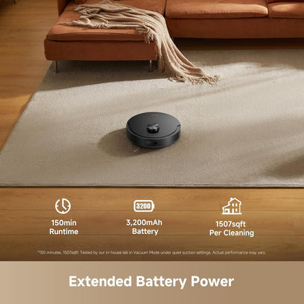 DREAME D20 Air Plus Robot Vacuum and Mop, 20000Pa Suction, Self-Emptying