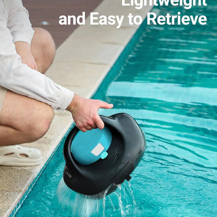 TALOSBO PLECO SE Pool Robots, 130 Mins Powerful Cleaning, Dual Drive Motors, Qui