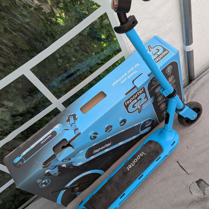 AERO iSporter Kids Electric Scooter for Boys and Girls Ages 6-12 or 8-12, with H