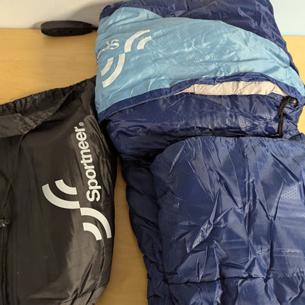 Sleeping Bag, Sportneer Sleeping Bags for Adults Kids 3 Seasons Warm Cold Weathe