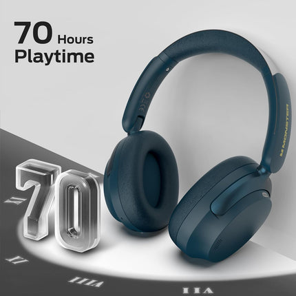 Monster Persona 3rd ANC Headphones, Bluetooth Noise Cancelling Over Ear Headphon