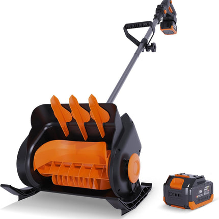 24V 4Ah Electric Snow Shovel Cordless Snow Blower Cordless Snow Shovel with Batt