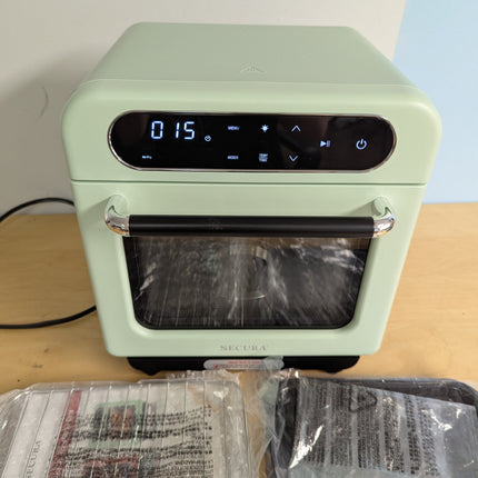 Secura Multifunction Air Fryer Steam Oven, 13 Quart Compact Oven with Convection