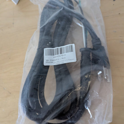 22-64-0405 Cord Set Replacement Part for Mil-wauk-ee - 18/3 AWG Power Cord w/Cor