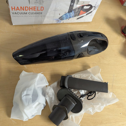 Handheld Vacuum Cordless Rechargeable Small Car Vacuum with Powerful Suction Eas