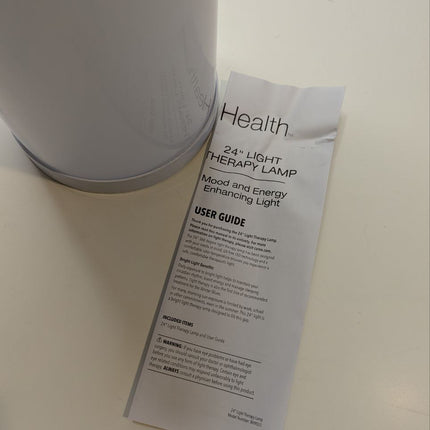Bright Health 24 Inch Light Therapy Lamp - 10,000 LUX