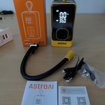 AstroAI L7 Air Tire Inflator Portable Air Compressor, 150PSI Electric Cordless C