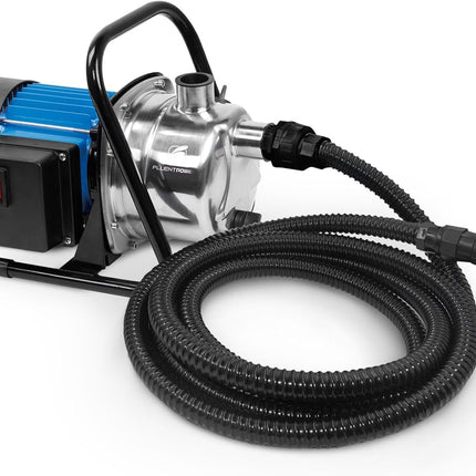 FLUENTPOWER 1HP Portable Garden Transfer Pump, 900 GPH Electric Sprinkler Booster with 13 ft Suction Hose Kit