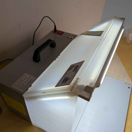 INCOMPLETE OPHIR Paint Booth, Spray Booth with Extra 2xFilter & 3xLed Light, Air