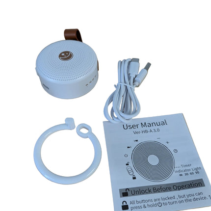 Mini Portable White Noise Machine Sound Machine with 30 Soothing Sounds for Baby
