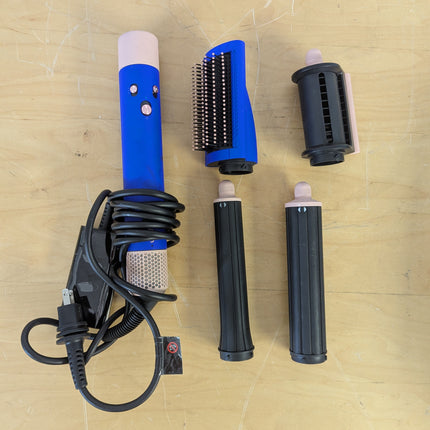 Dyson Airwrap Multi-Styler Long Special Holiday Edition, Blue/Pink, 4 Attachments (No Firm or Bristle Brush)
