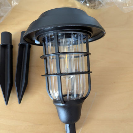 8 Pack Solar Lights Outdoor, LETMY Brighter Solar Lights Outdoor Waterproof, Aut