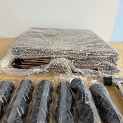 SONGMICS 6 Cube Storage Organizer, DIY Closet Shelf, Plastic Clothes Organizer,