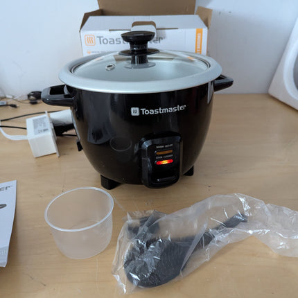 Toastmaster Electric Rice Cooker - Large Capacity for Soups, Oatmeal & More - Au
