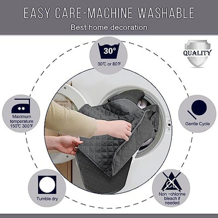 Sofa Slipcover, L Shape Sofa Cover Sectional Couch Cover Chaise Lounge Slip Cove