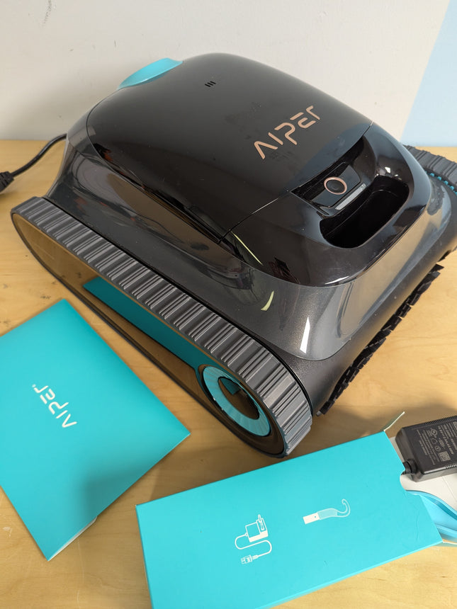 AIPER Scuba S1 Robotic Pool Cleaner, Wall Climbing, Smart Navigation, 150 Min Ru